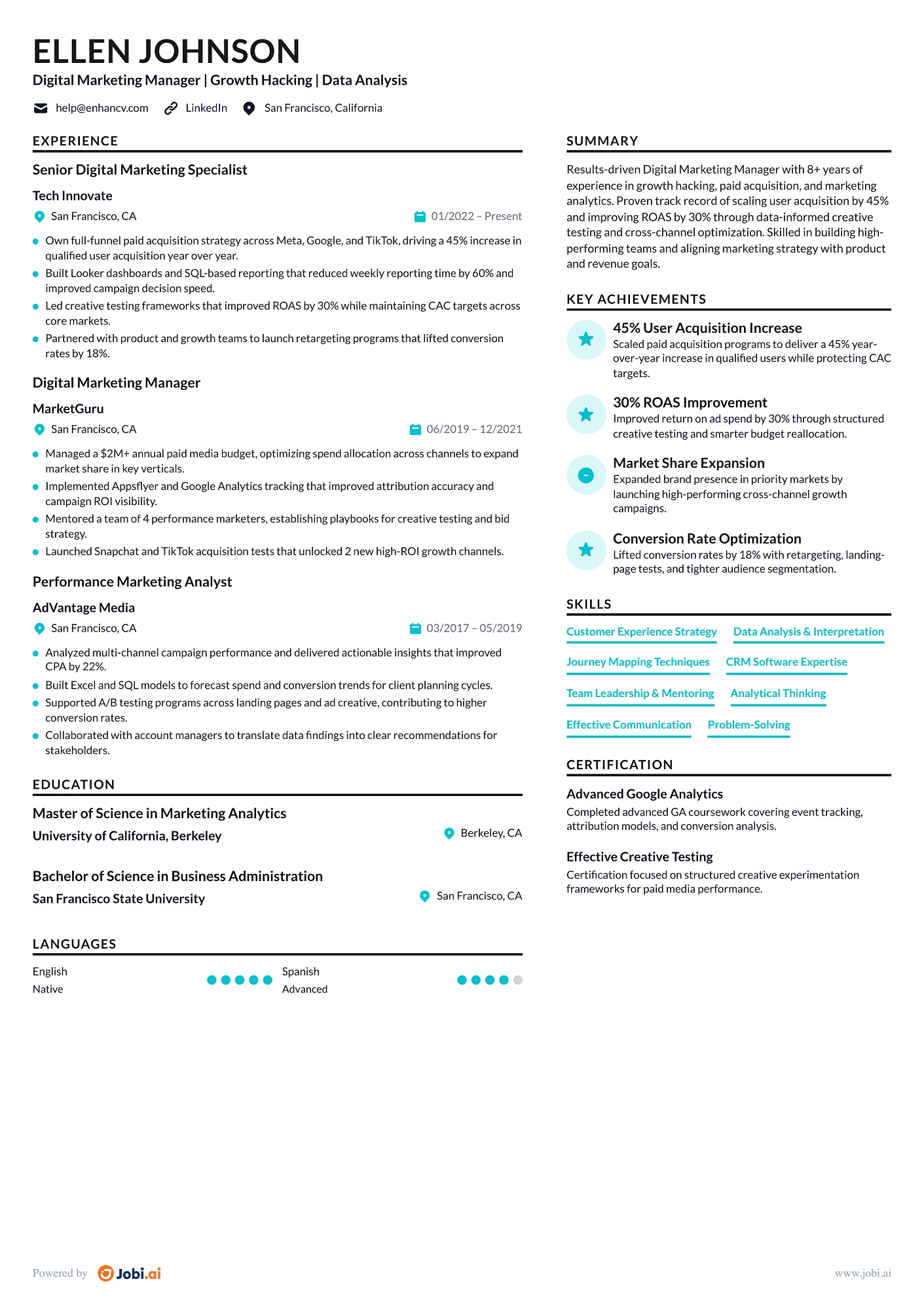 Digital Marketing Manager preview