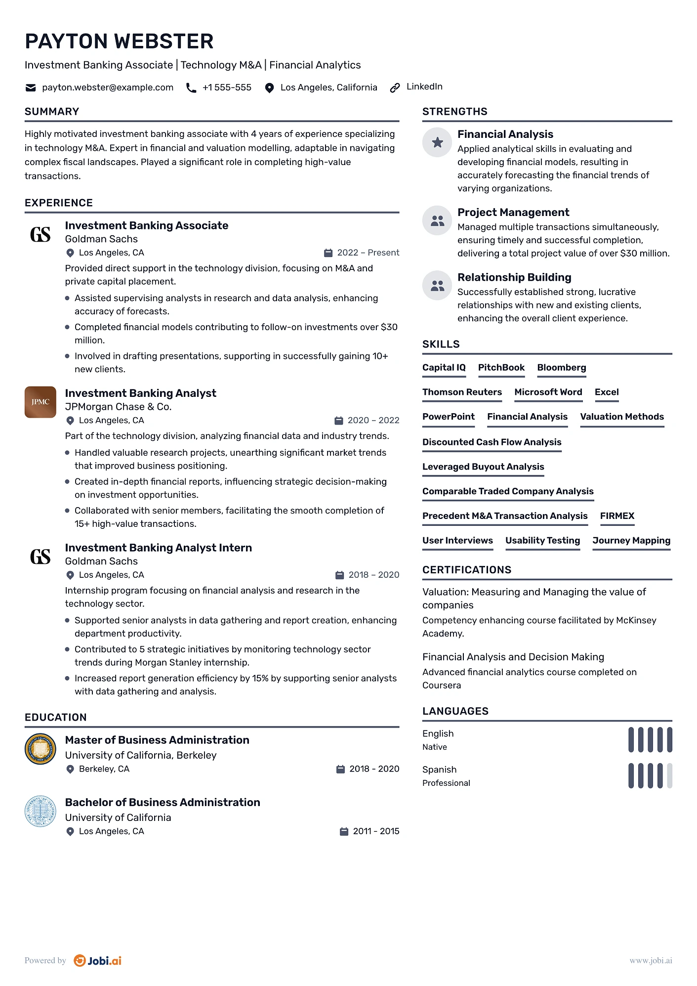 Double column with logos preview